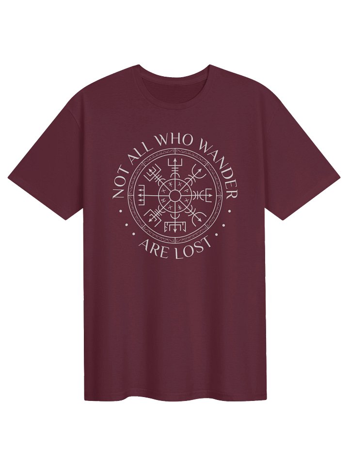 "Not All Who Wander Are Lost" – Classic Nordic Tee product image (41)