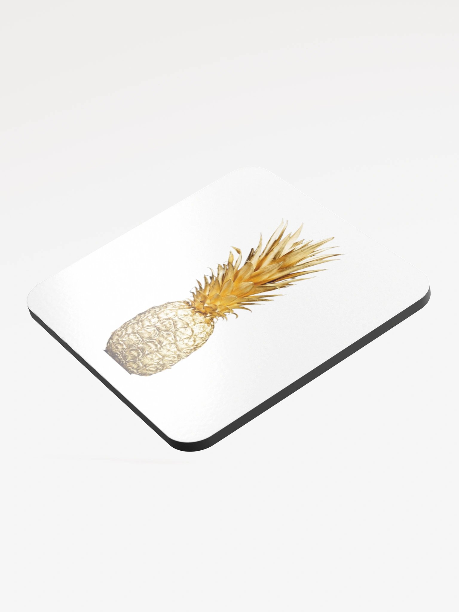 Gold Pineapple White Coaster product image (4)