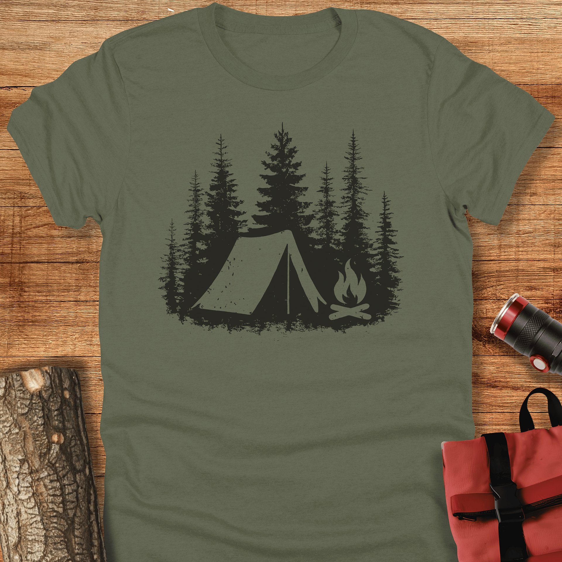 Vintage camping, Unisex t-shirt product image (1)