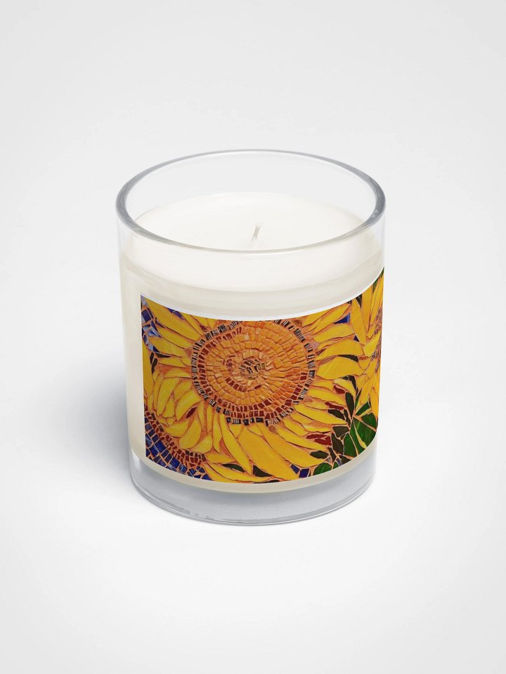 Sunflower Mosaic Wax Candle product image (2)