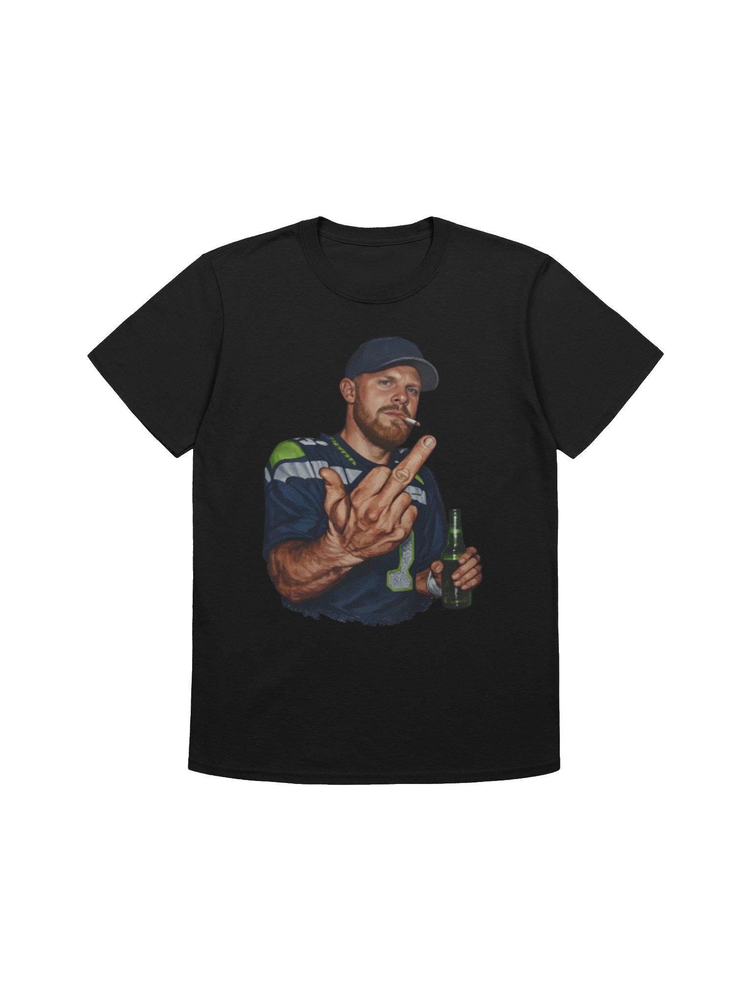 Sam Darnold Middle Finger T-Shirt product image (1)