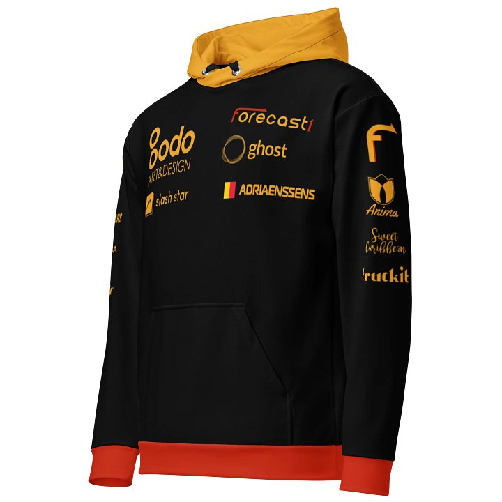 Adriaenssens - Black Hoodie Personalized product image (2)