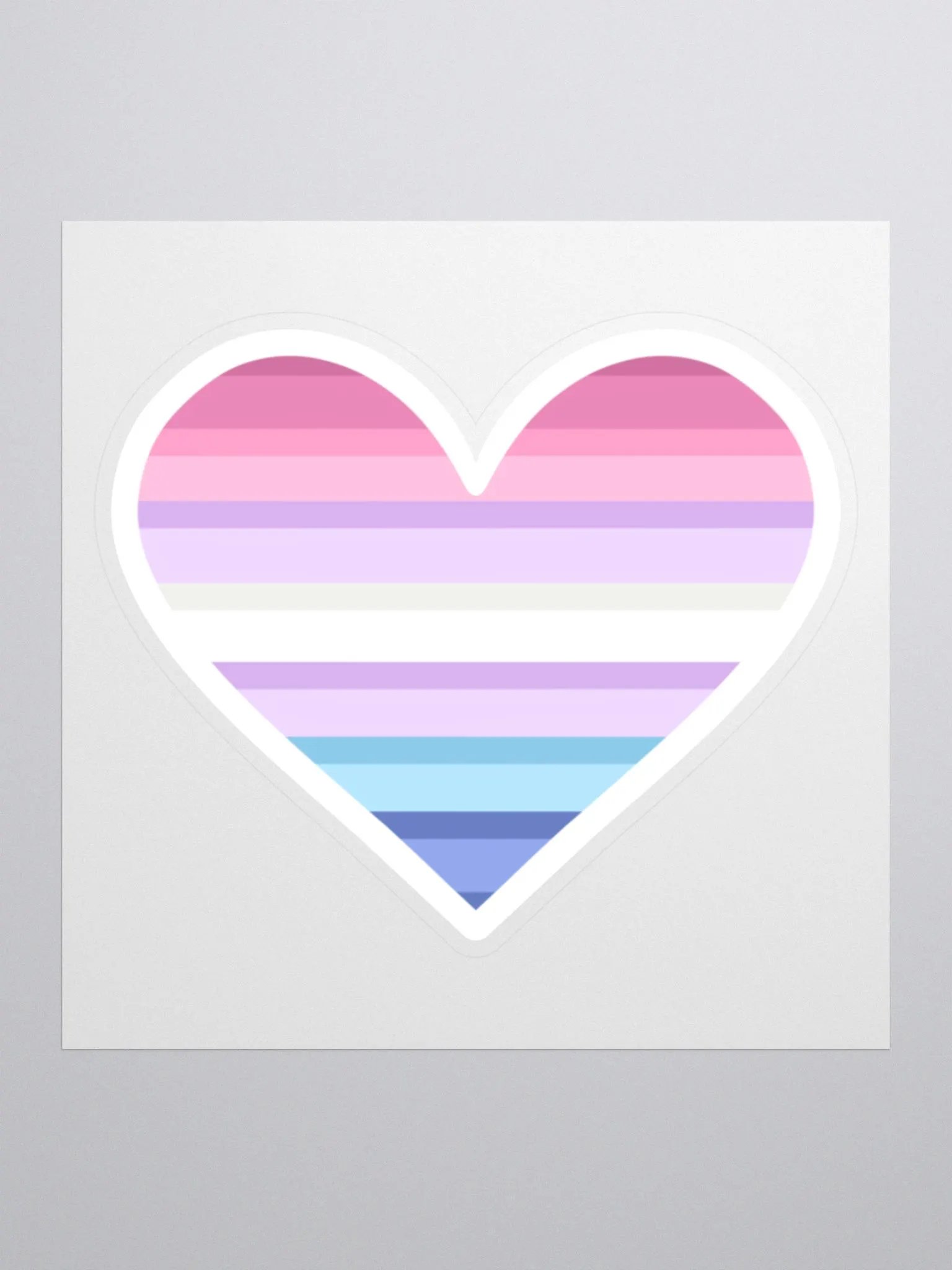 Bigender Pride Sticker product image (1)
