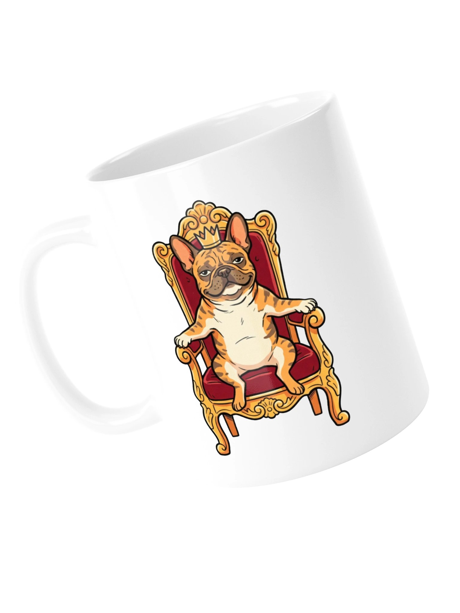 French Bulldog on the Throne Mug product image (5)