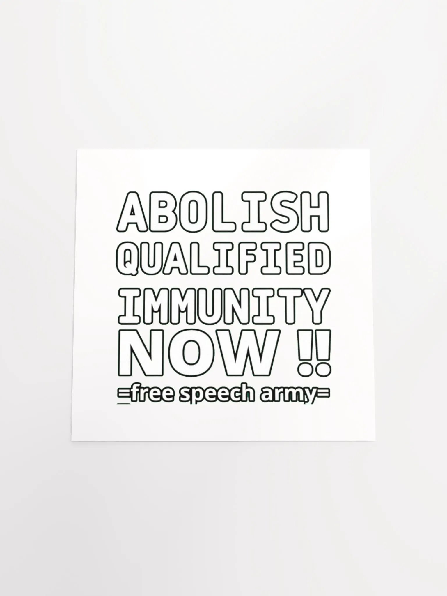 ABOLISH QUALIFIED IMMUNITY NOW product image (17)