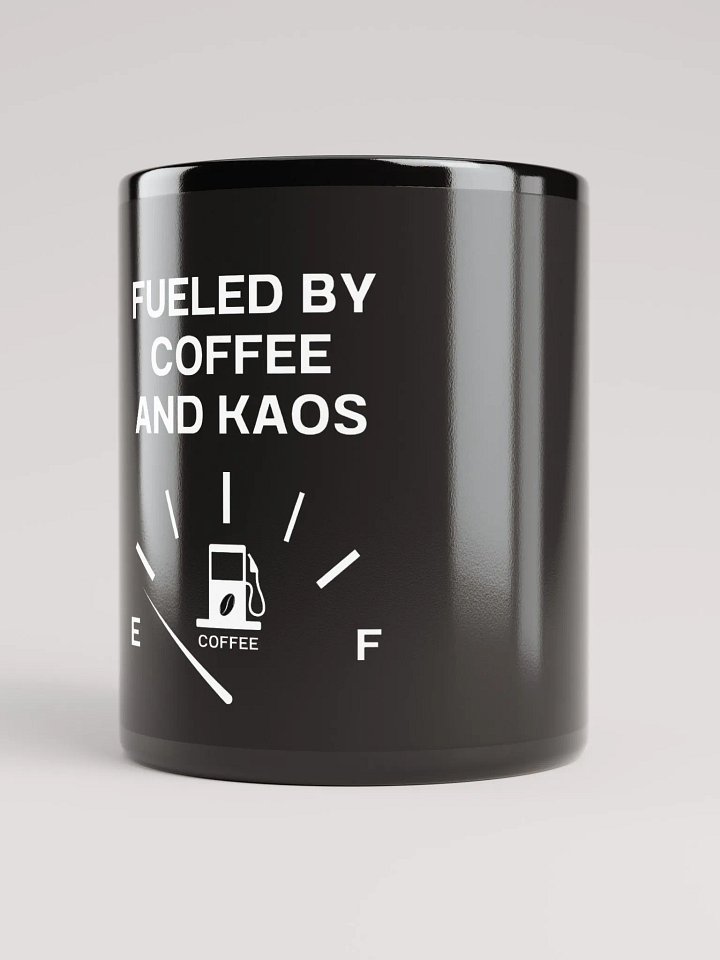 Fueled by Coffee and Kaos Coffee Mug product image (2)