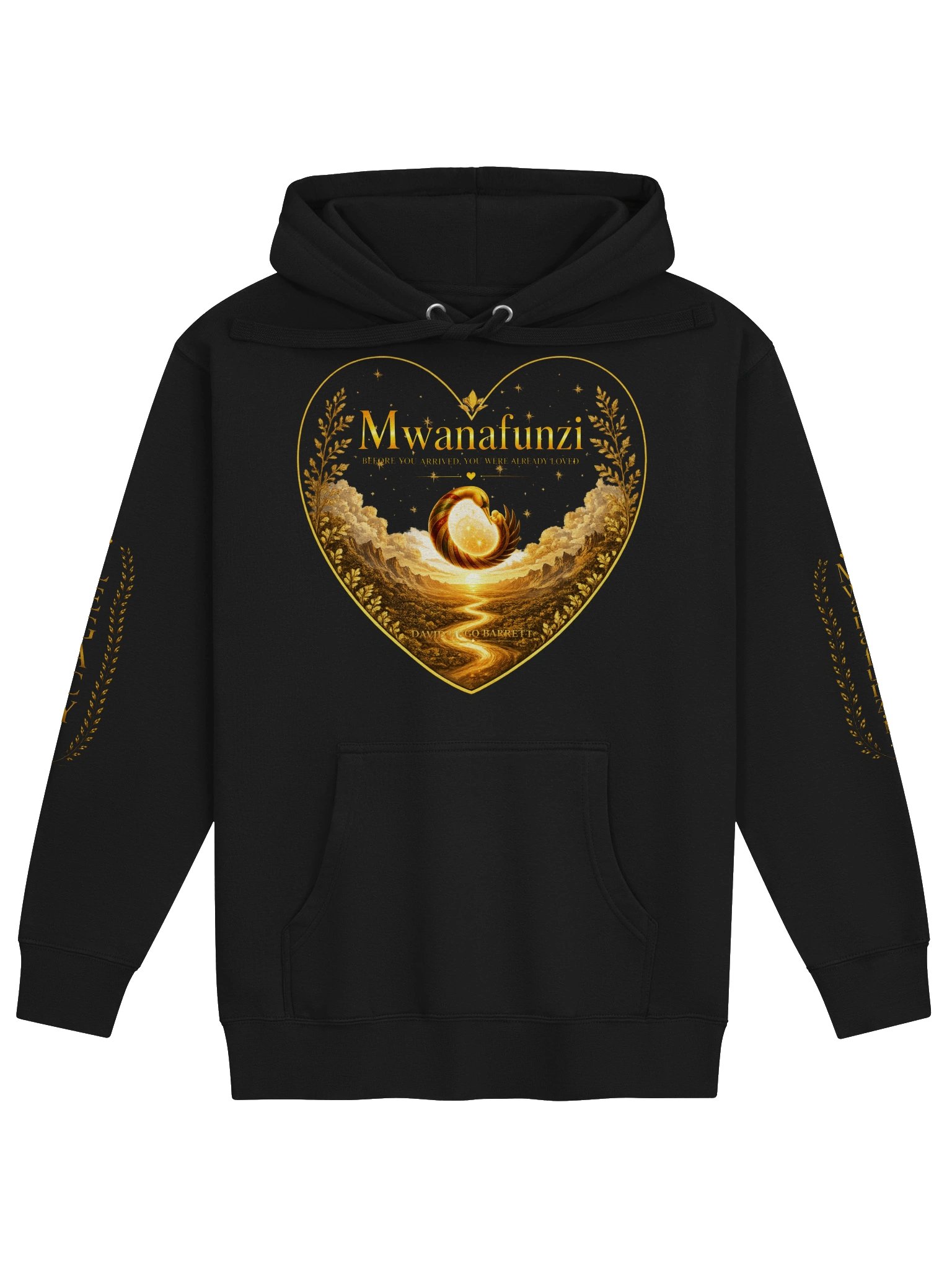 Mwanafunzi Heart Unisex Hoodie product image (1)