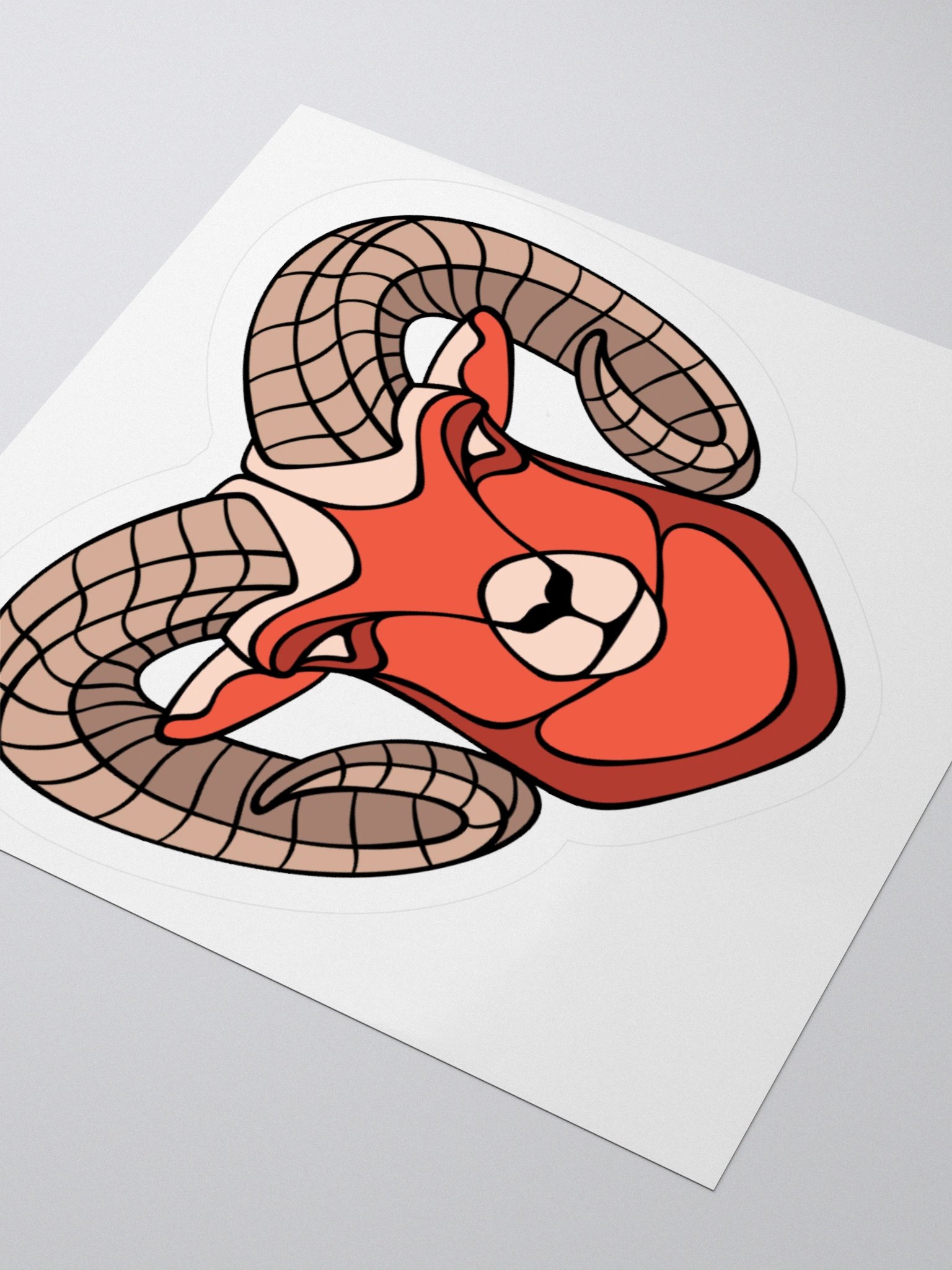 Bighorn Sheep - Small/Medium Kiss Cut Sticker product image (3)