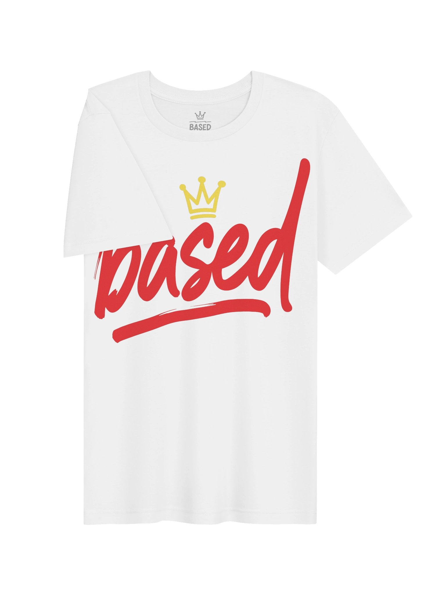 Based! Red Crown Script Tee product image (3)