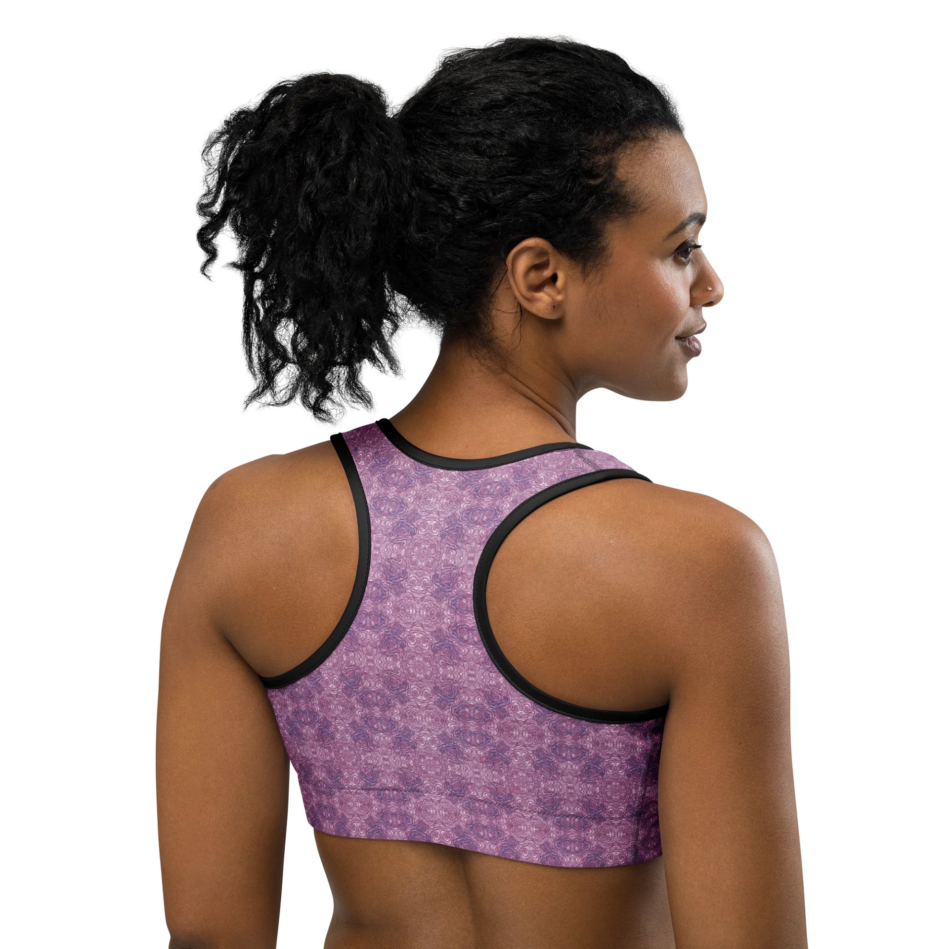 Cabbage Whorl – Customizable Basic Sports Bra product image (3)