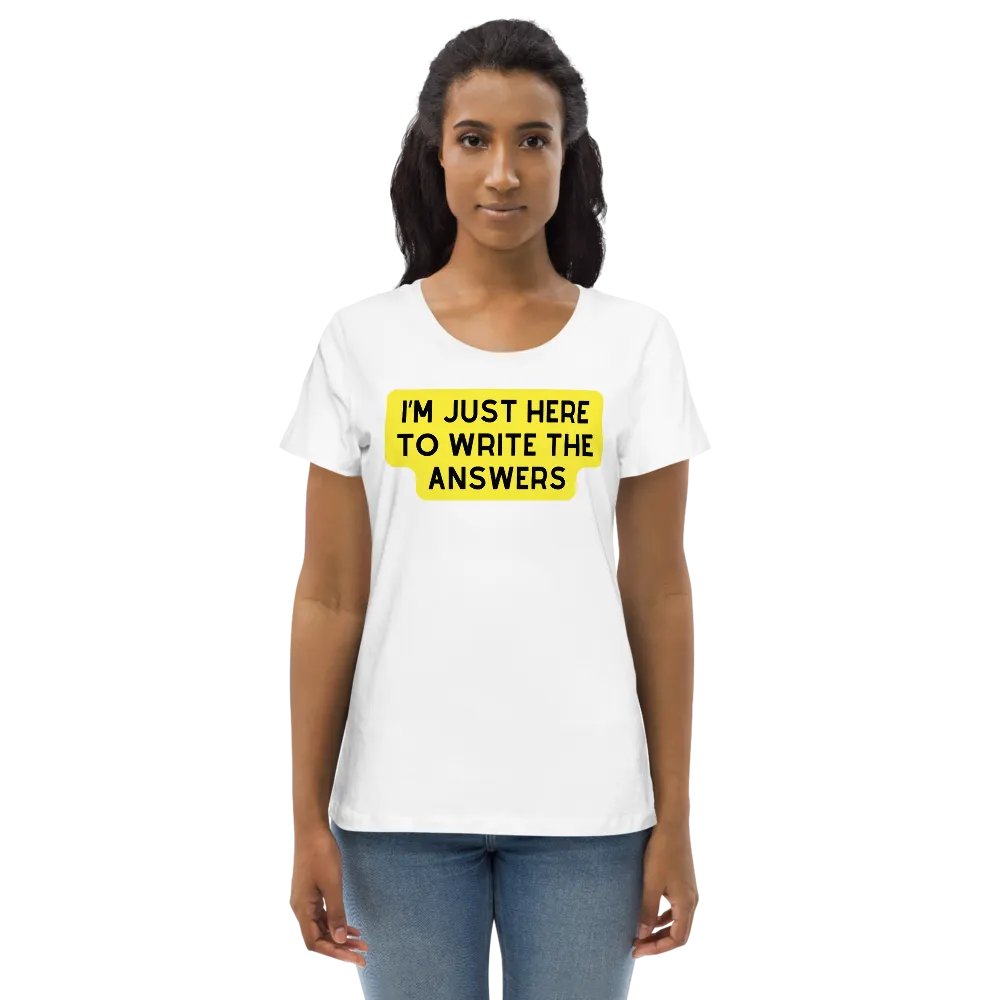 Designated Scribe Fitted T-Shirt product image (1)