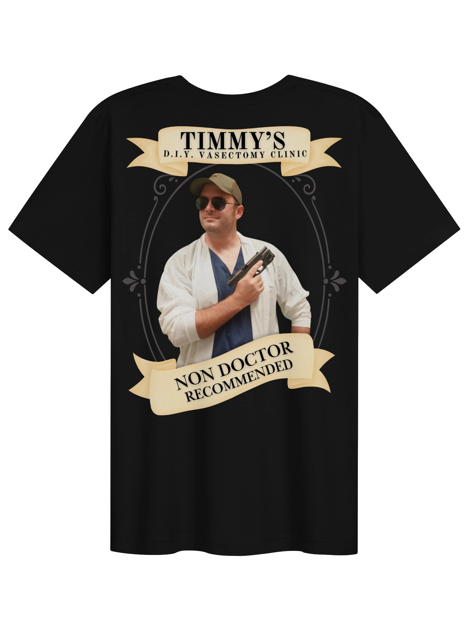 Timmy's DIY Vasectomy Portrait Shirt product image (2)