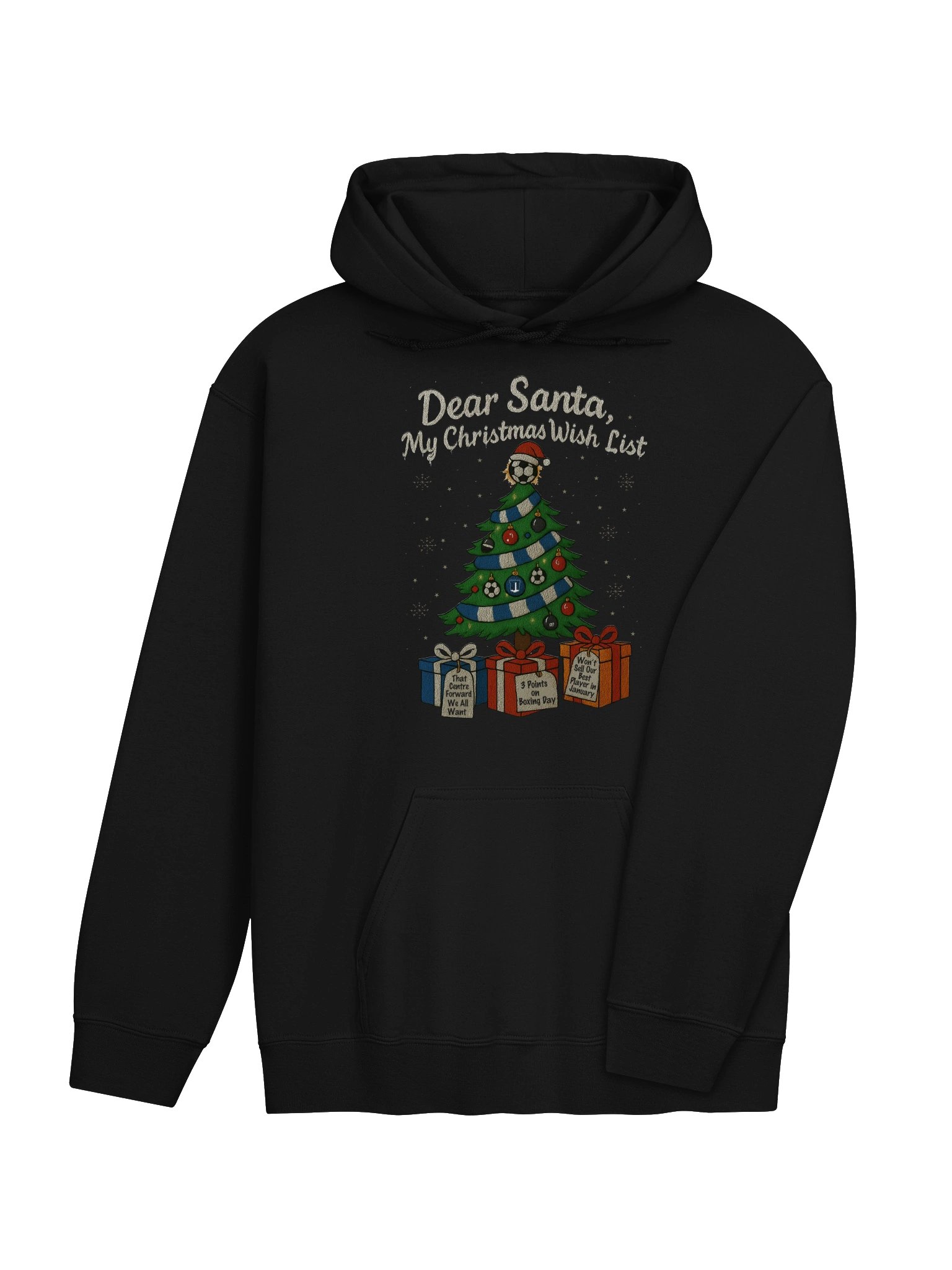 Dear Santa My Christmas Wish List Hoodie | Christmas Hoodie product image (8)