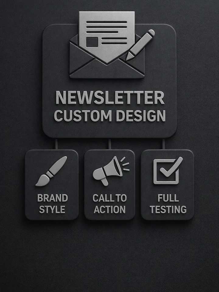 Newsletter Custom Design product image (1)