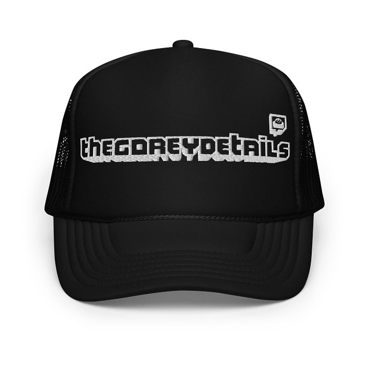 TTV White - Otto Foam Trucker Hat product image (1)