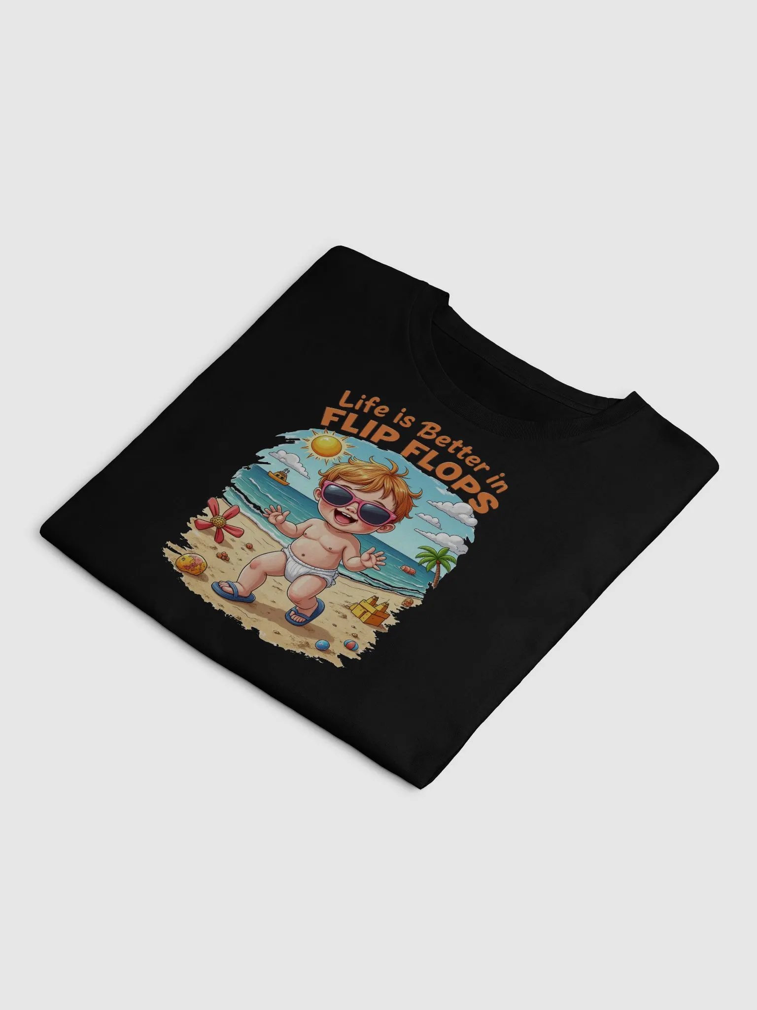 Life is Better in Flip Flops Crop Top product image (4)