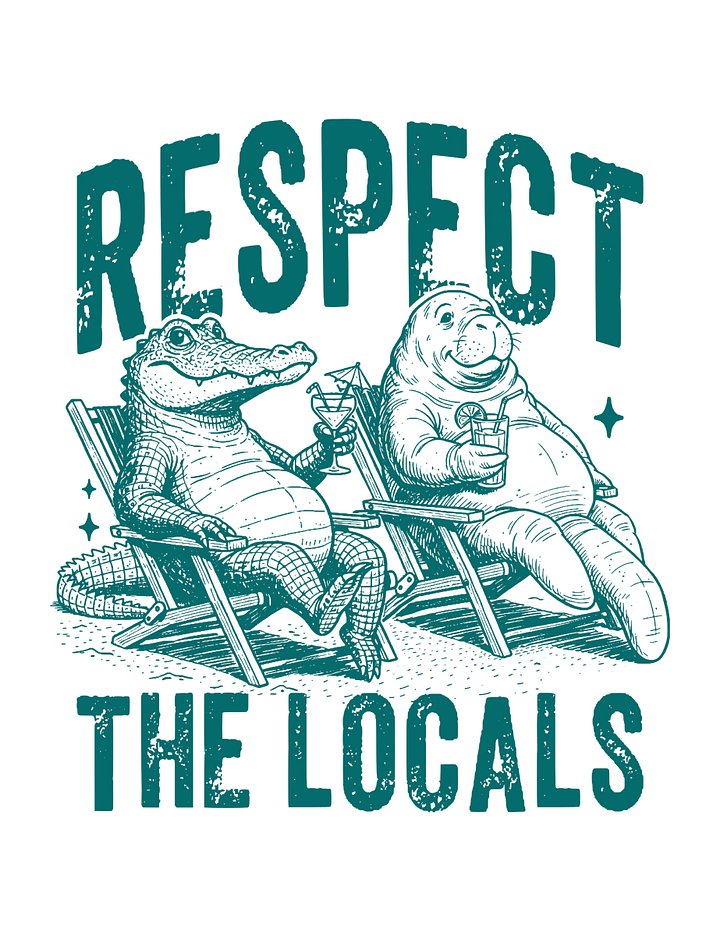 Respect the Locals Tee product image (1)