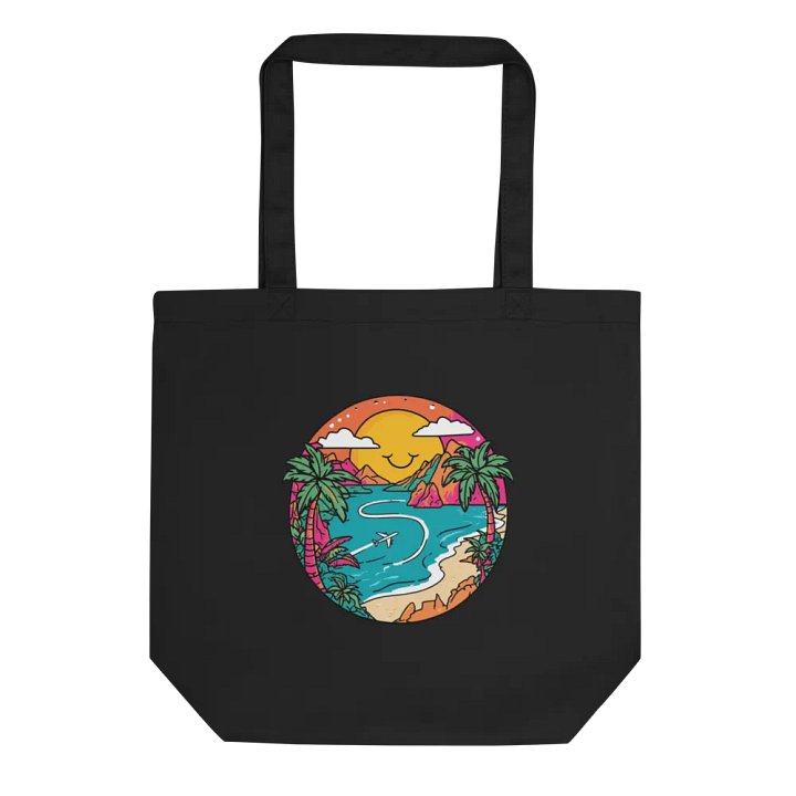 Econscious Eco-Friendly Tote Bag | AI Design Travel icon product image (1)