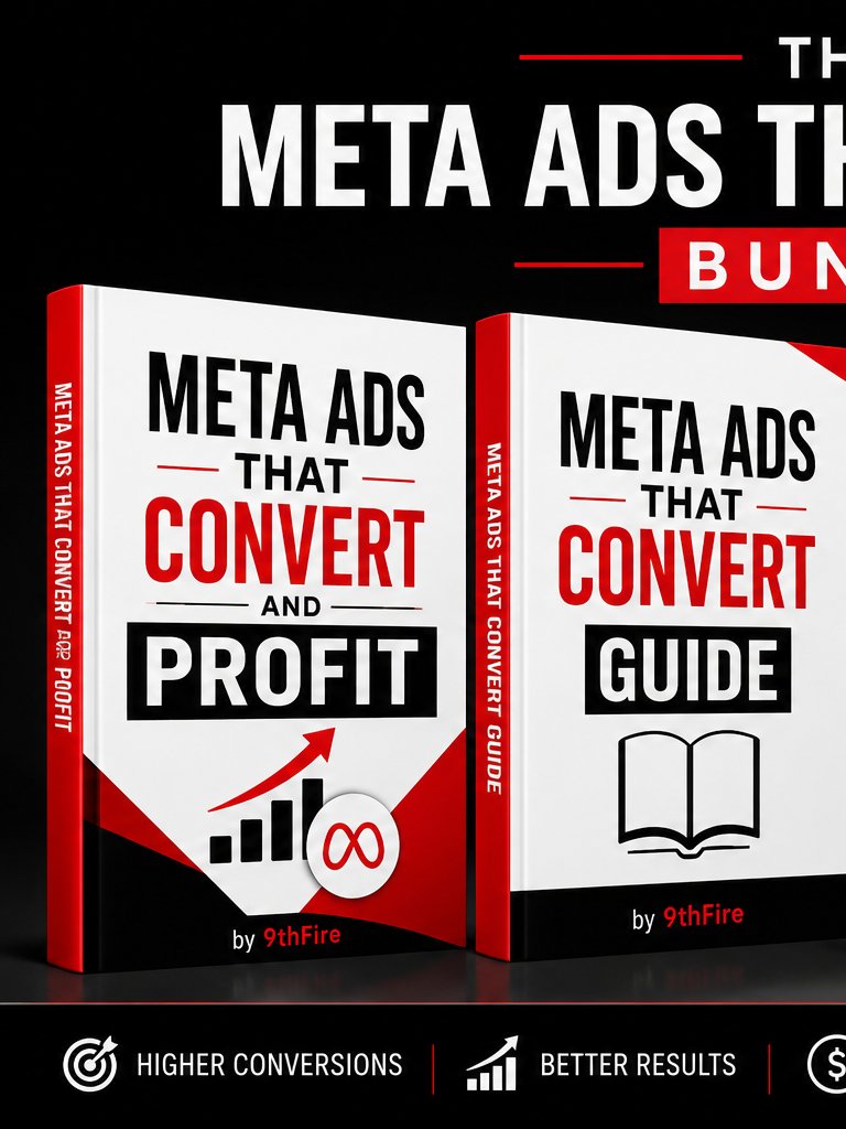 Meta Ads That Convert and Profit Bundle product image (1)
