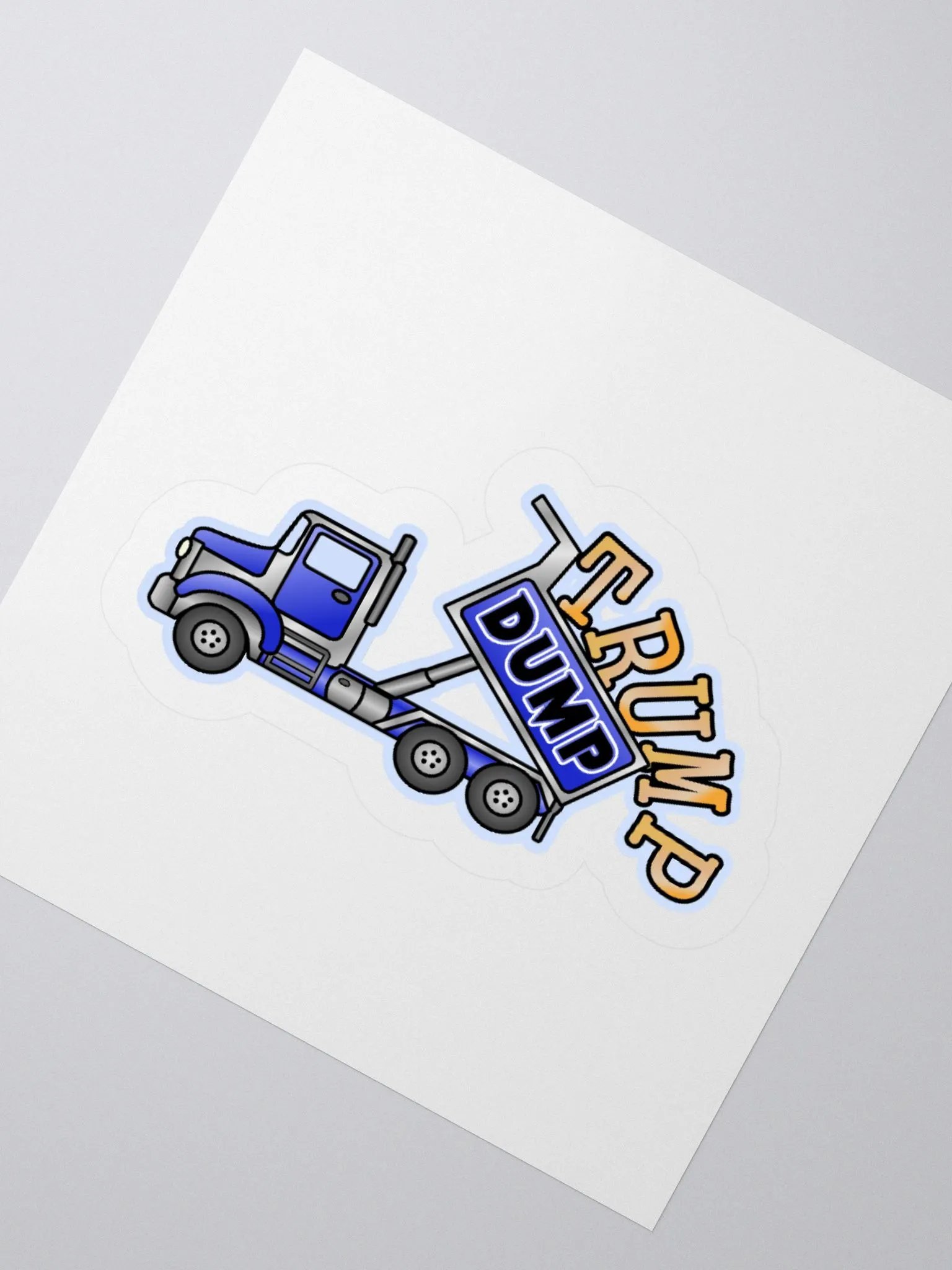 DUMP T STICKER product image (6)