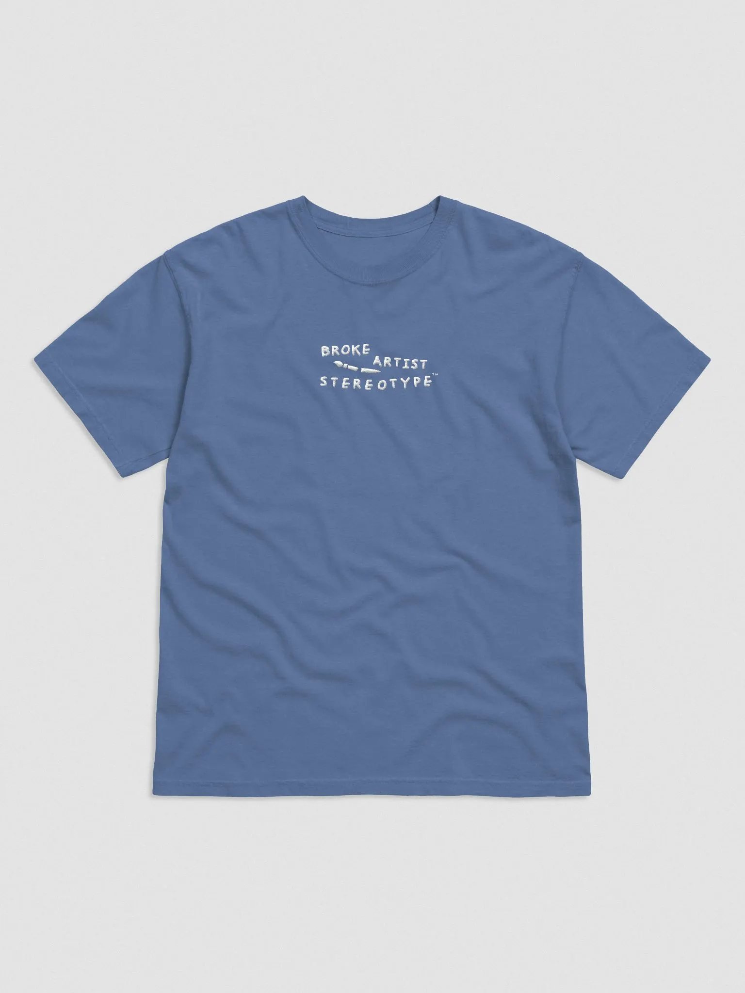 BROKE ARTIST STEREOTYPE - EMBROIDERED TSHIRT product image (1)