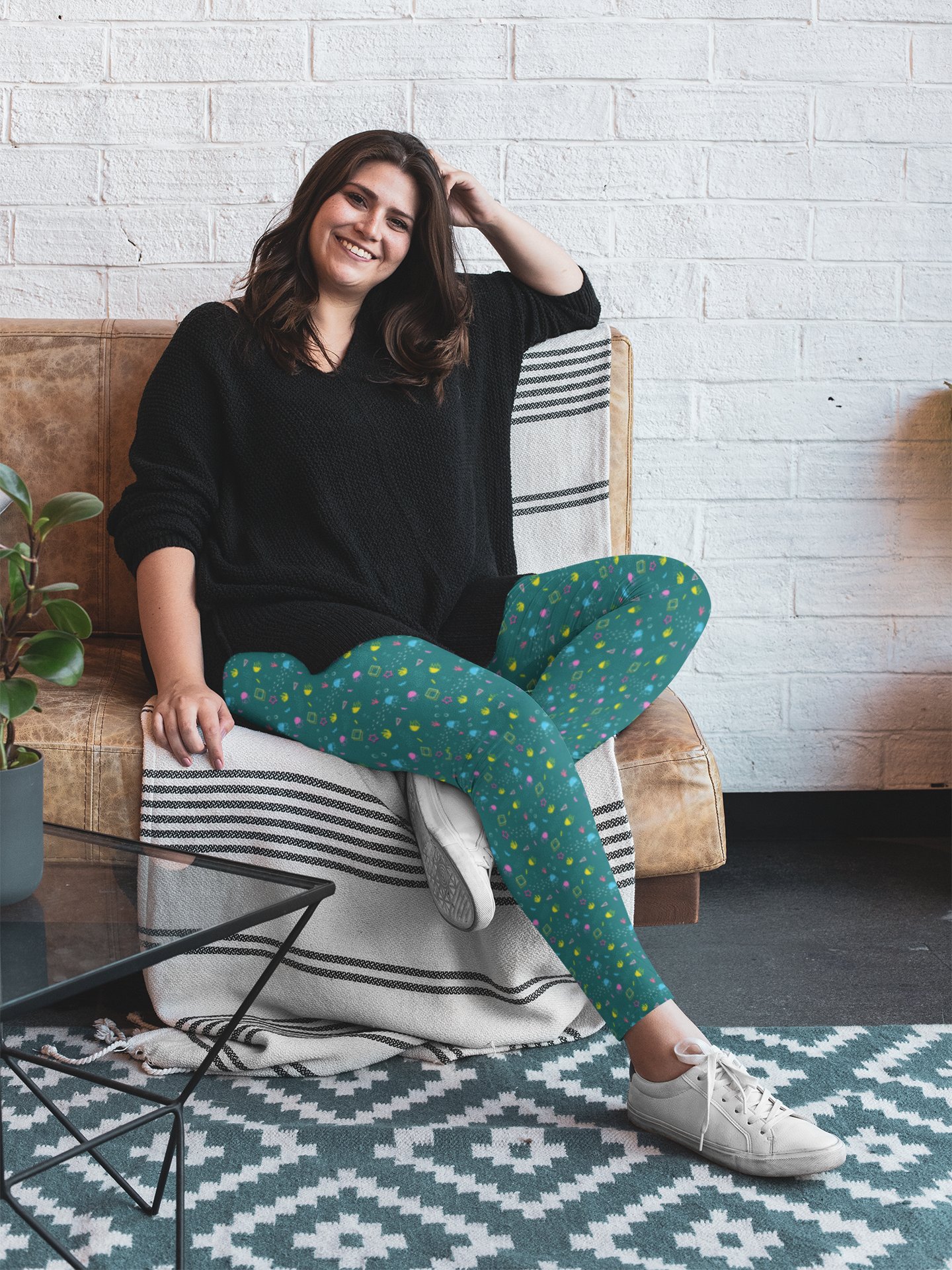 Shifty Seas pattern leggings product image (1)