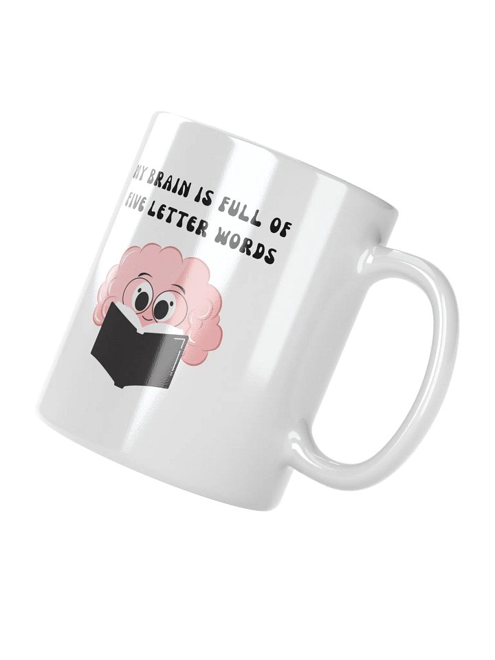 My Brain is full of Five Letter Words Mug product image (5)