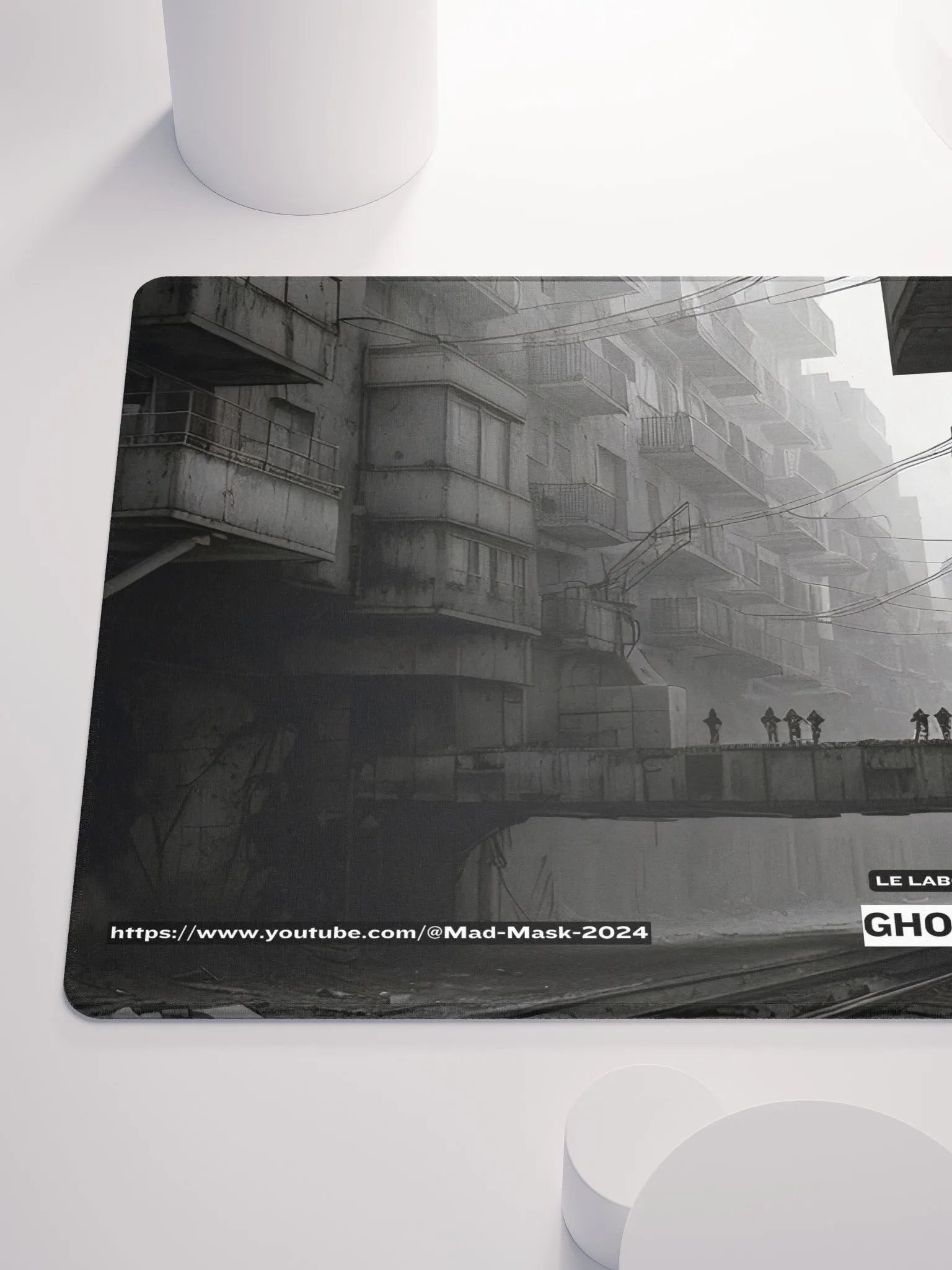 Mouse Pad Gaming Ghoul Circuit product image (6)