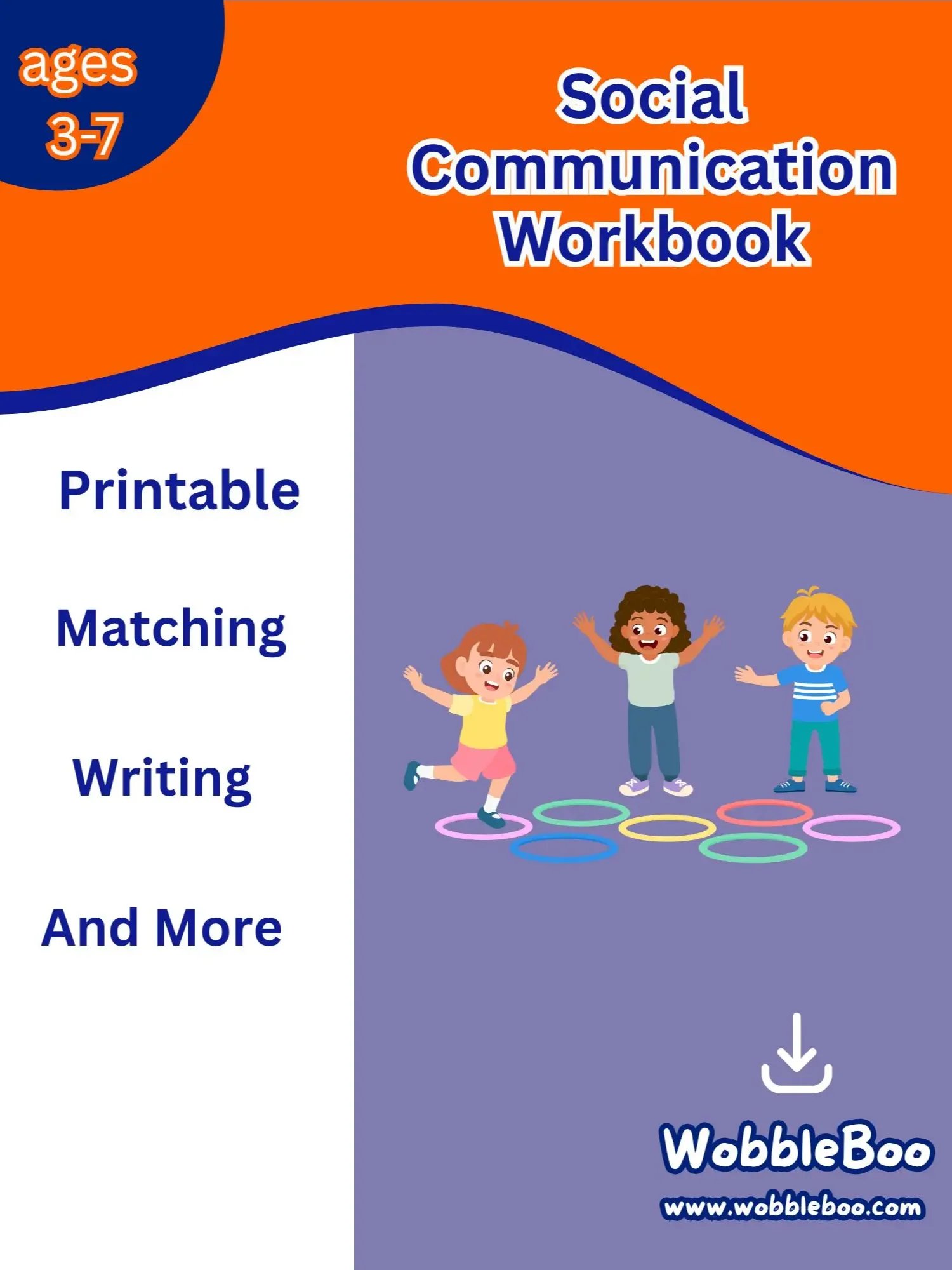 Printable Social Communication Worksheets product image (1)