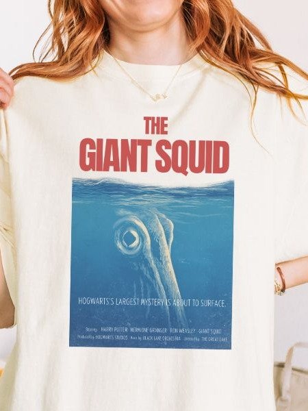 Giant Squid Funny Parody Halloween Fall Shirt product image (3)