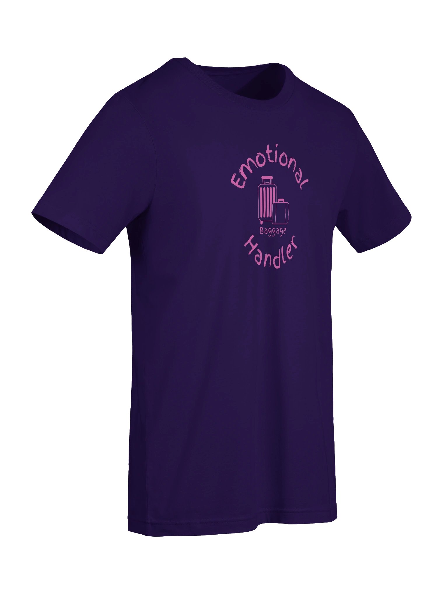 Emotional Baggage Handler Unisex T-Shirt Pink Graphic product image (4)