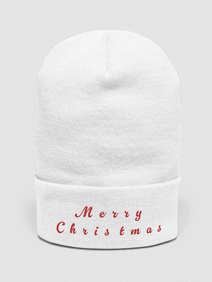 Glittery Merry Christmas Beanie product image (1)