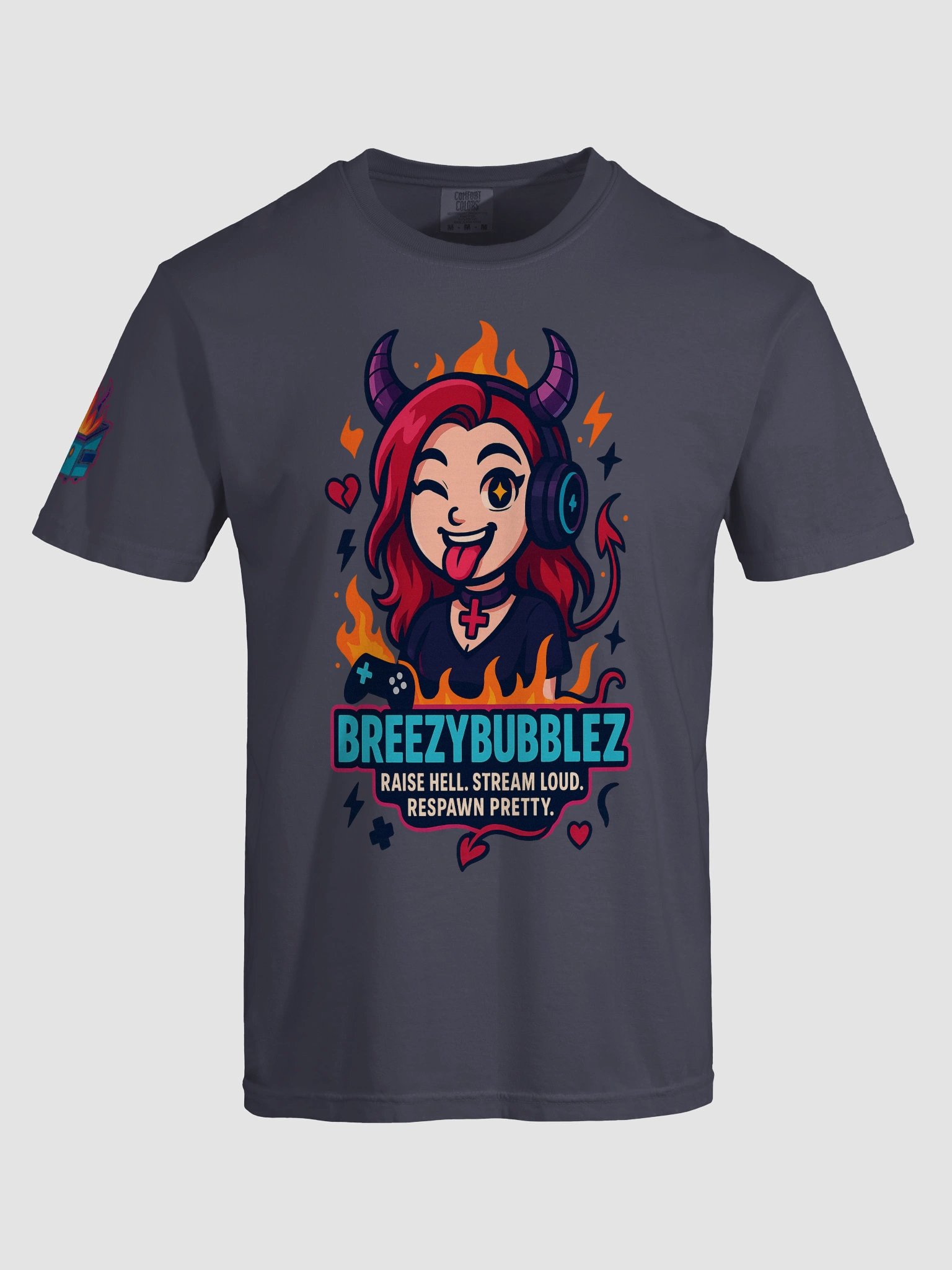 🔥 BreezyBubblez “Raise Hell” Comfort Tee 🔥 product image (75)