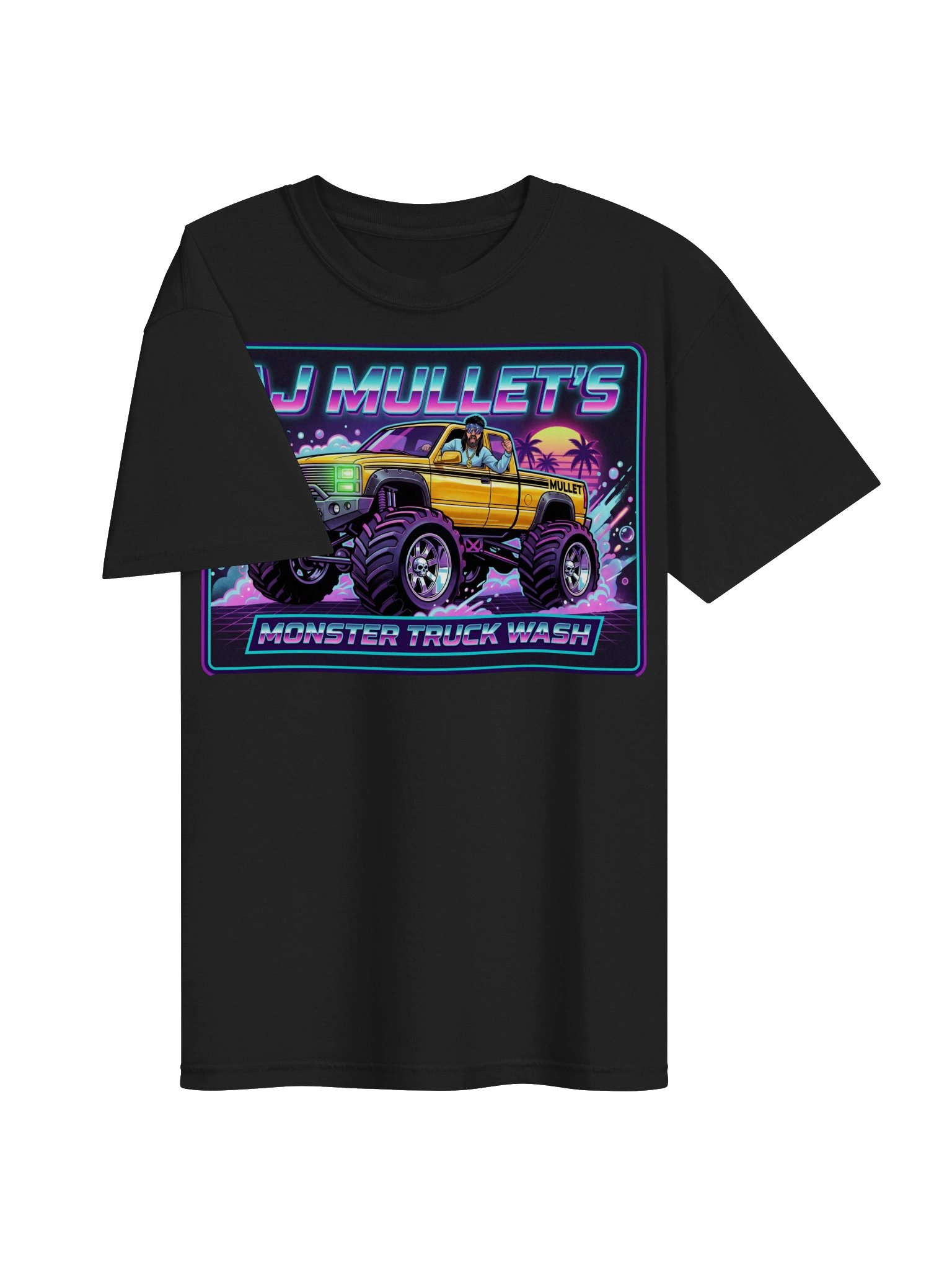 Comfort Colors Garment-Dyed Heavyweight T-Shirt : MULLETS MONSTER TRUCK WASH product image (25)