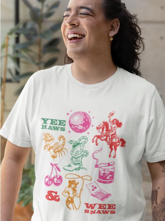yeehaws & weesnaws printed shirt product image (1)