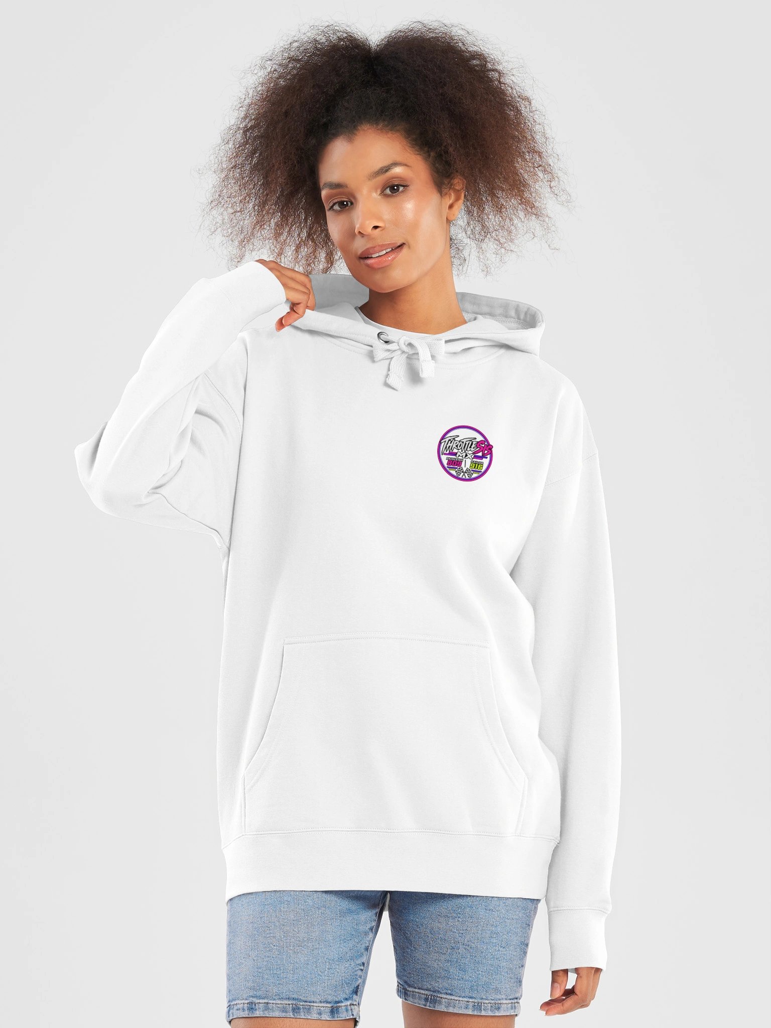 ThrottleSis Logo Hoodie-Adult product image (5)