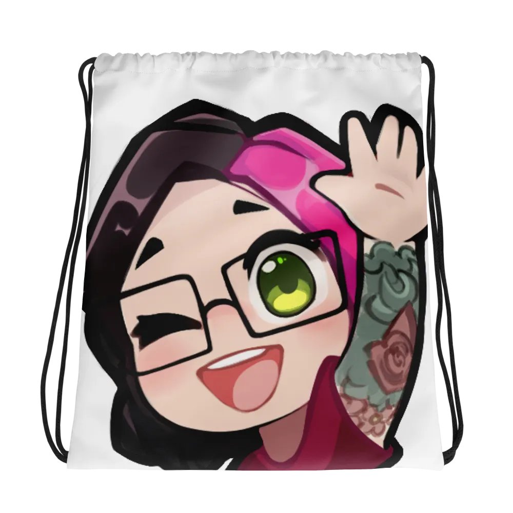 [ Ali3nSun ] Hello There Drawstring Bag product image (2)
