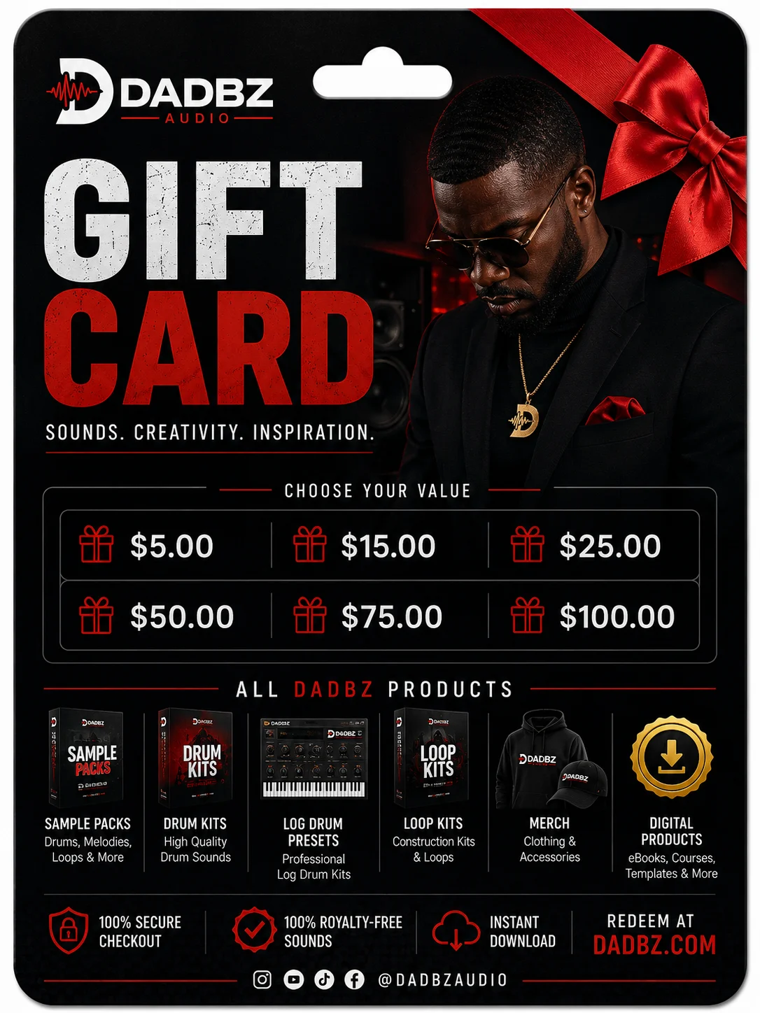 Gift Cards – Easy, Fast & Secure 5 - 100 product image (2)