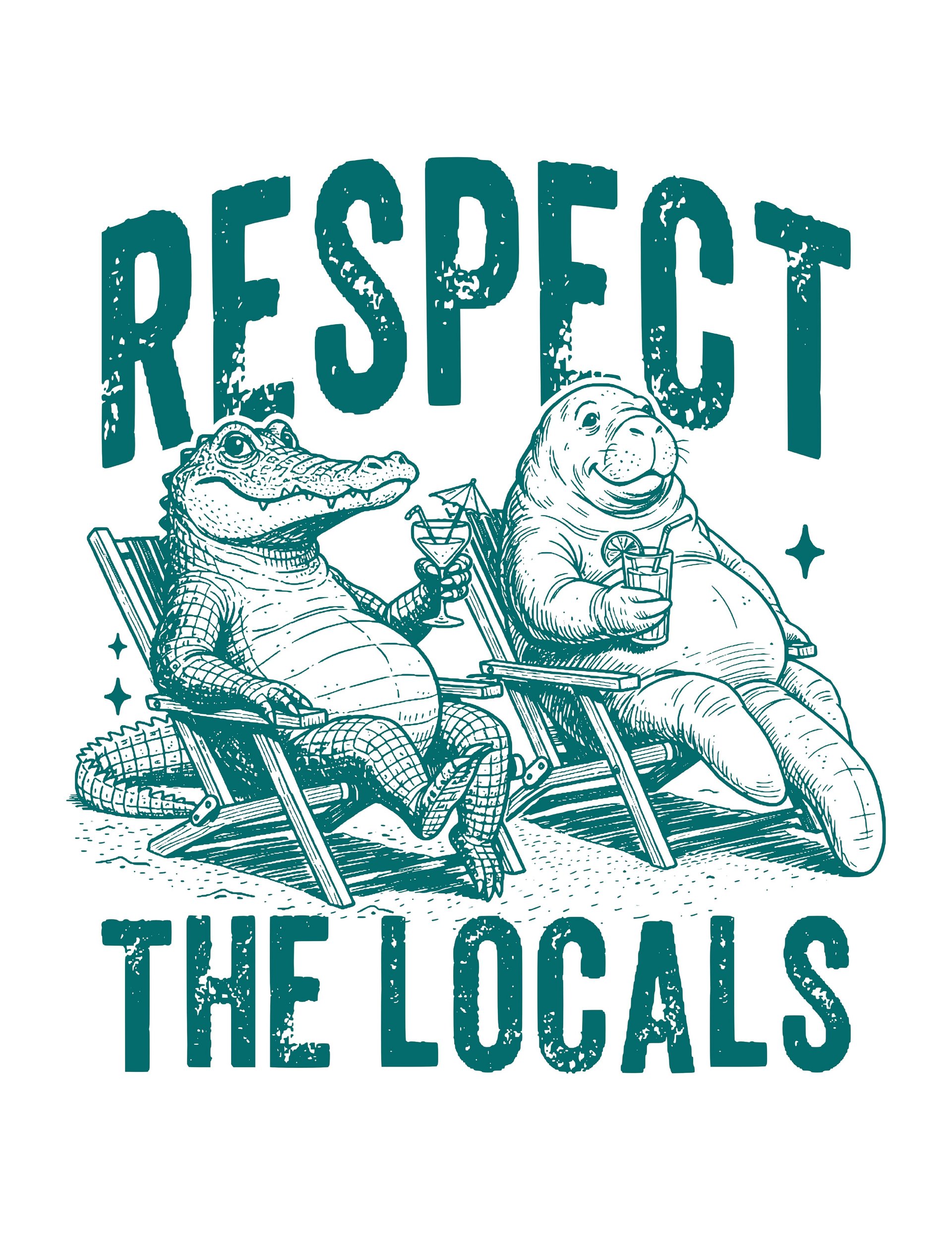 Respect the Locals Tee product image (1)