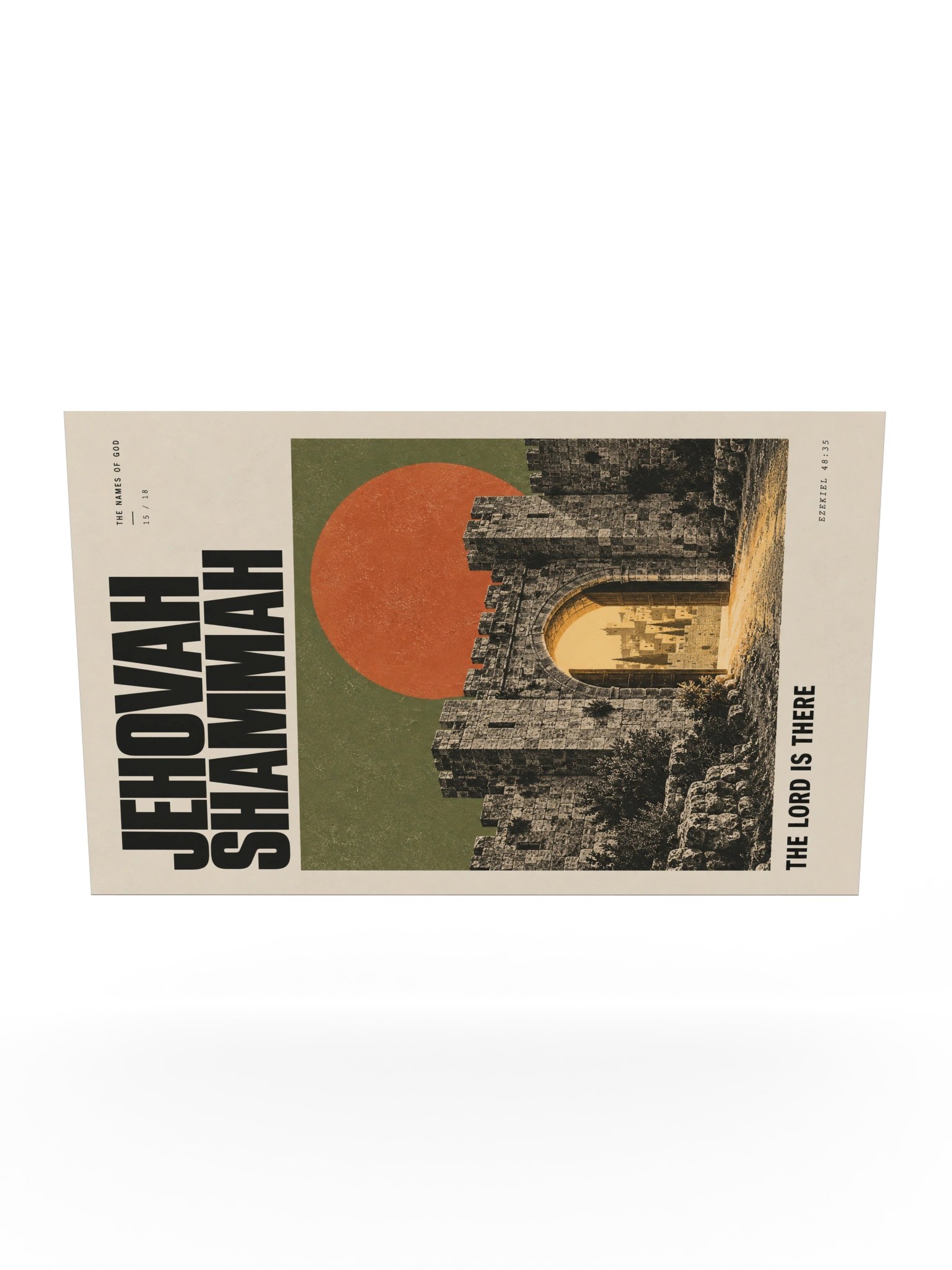 Jehovah Shammah | Names of God Art Print product image (10)