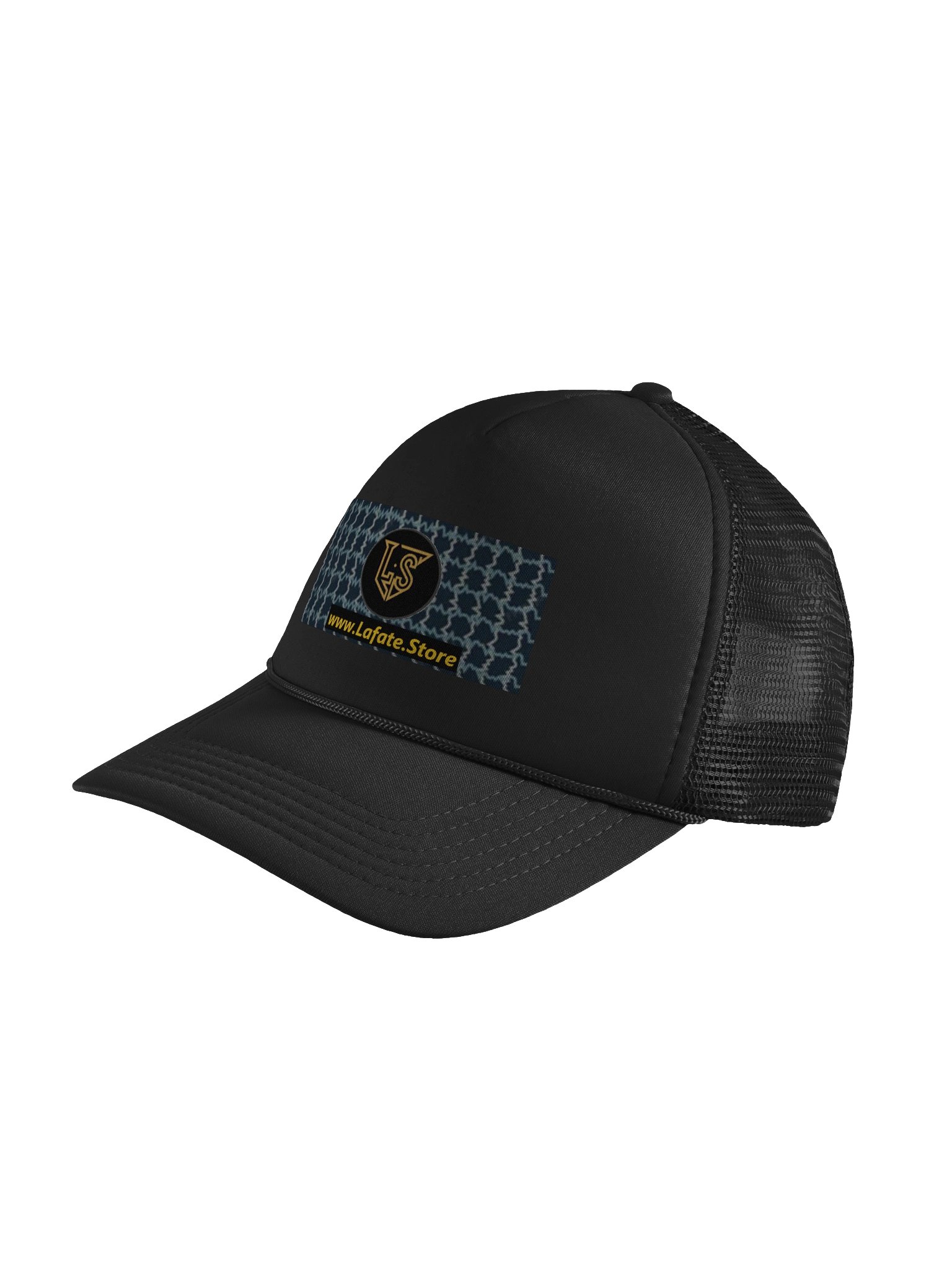 Lafate.Store Designer Trucker hat - (blue pattern) product image (14)