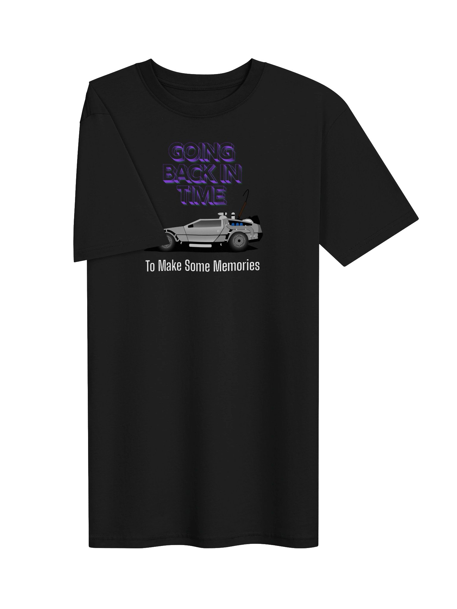 Black Back In Time Tee product image (3)