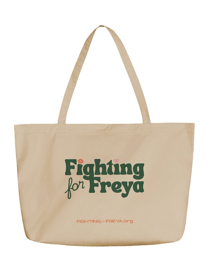 Fighting for Freya Organic Cotton Tote product image (2)
