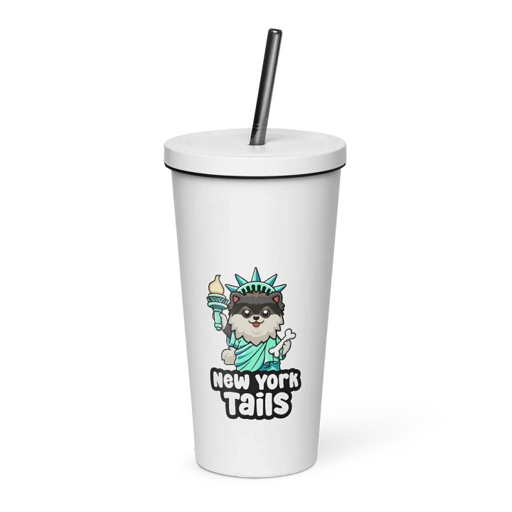 Mocha's Liberty Insulated Tumbler with a Straw product image (1)