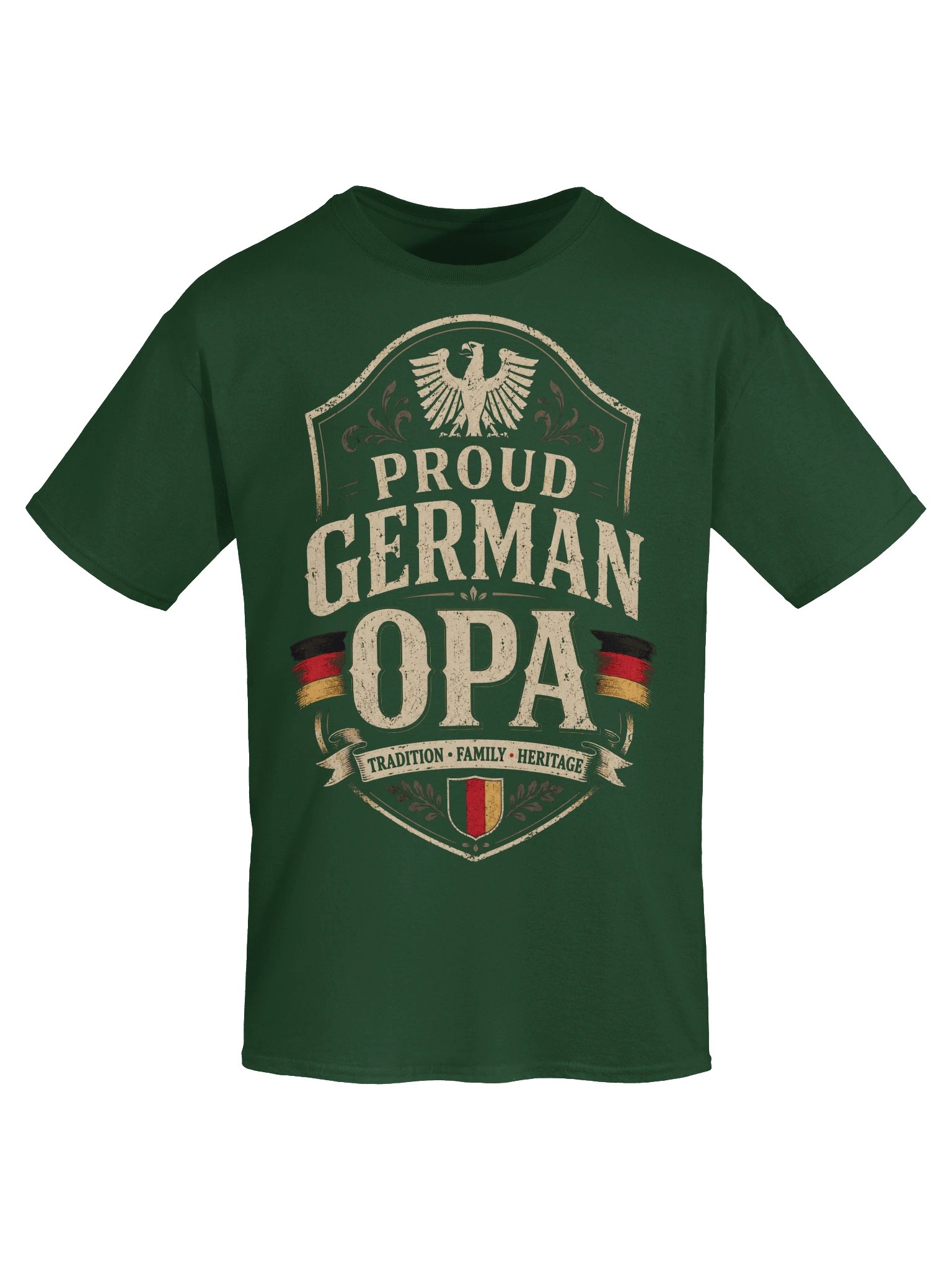 Proud German Opa Vintage Eagle Tee product image (35)