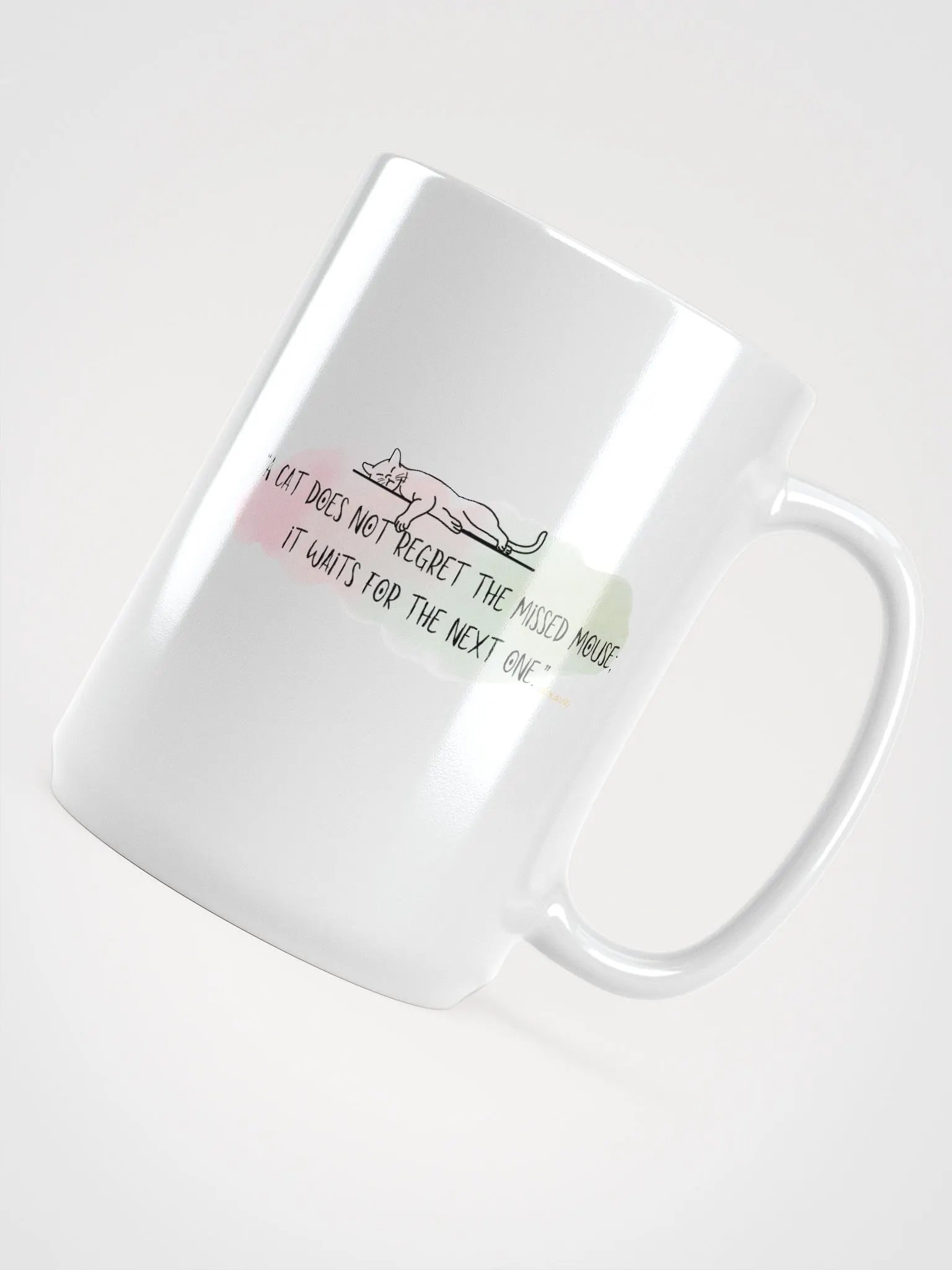 Zen Cat Wisdom Mug product image (4)