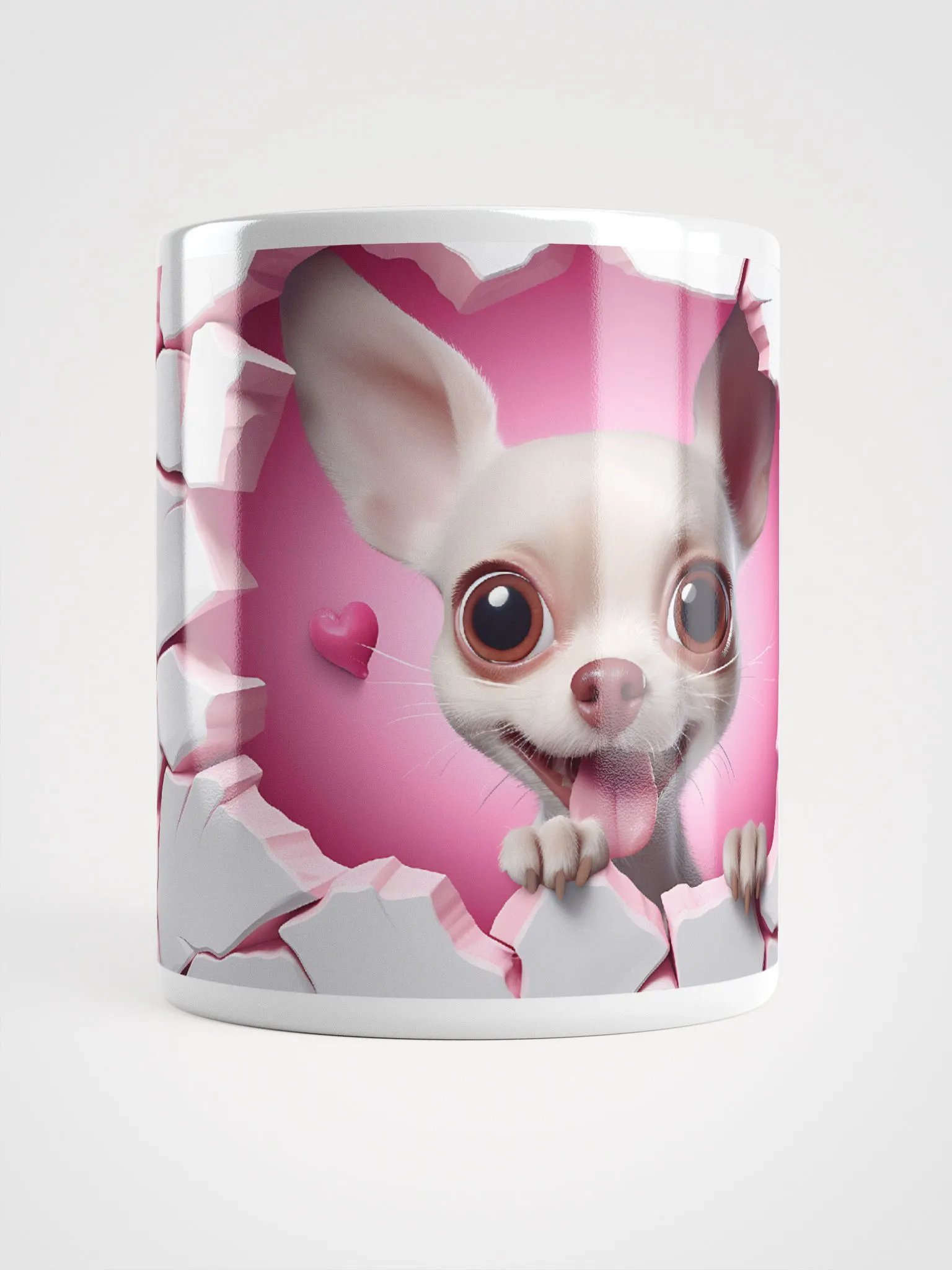 Valentine's Heart Chihuahua Mug product image (1)