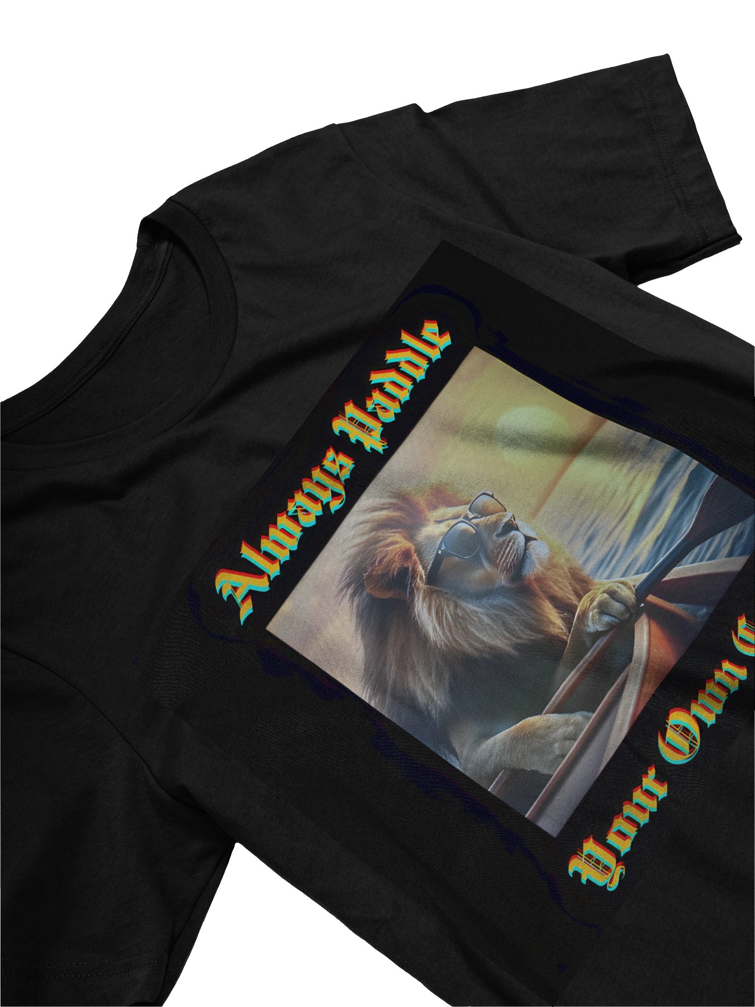 Sunset Paddling Lion T-Shirt product image (3)
