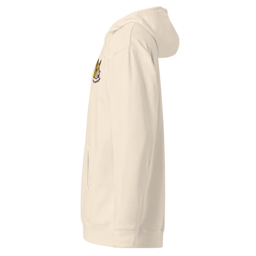 Cheesecake Embroidered Hoodie (Frog-CU Chibi Edition) product image (4)