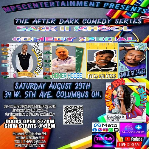 If you can use a laugh, come on out to my show and get your ticket in the comment below using my discount promo code: MPSCPSJ